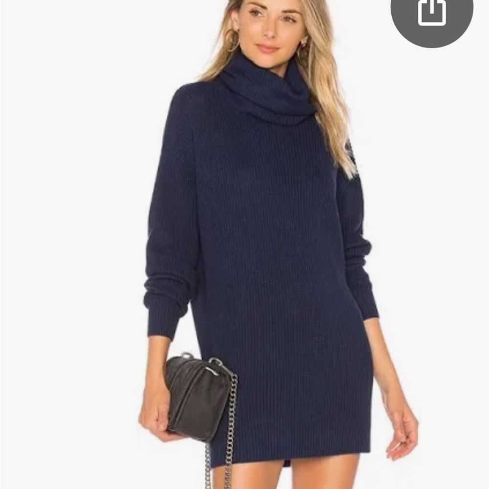 Tularosa Navy Sweater Dress